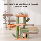 Arbre à chat Cactus - 77cm - Maison felin 