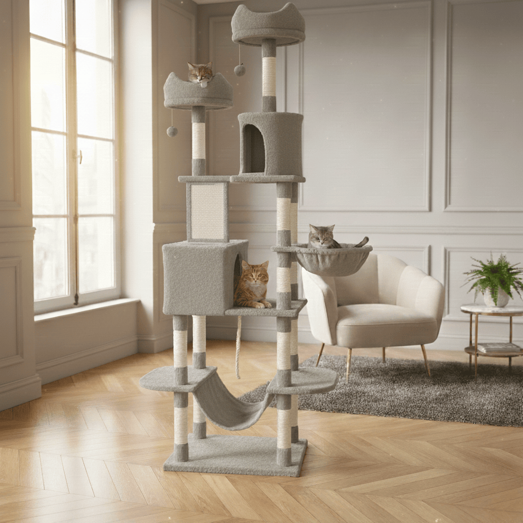 Arbre à chat XXL Éclipse - 206cm