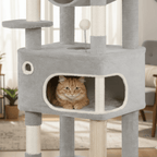 Arbre à chat XXL Erika - 178cm - Maison felin 