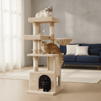 Arbre à chat Suki - 130 cm - Maison felin