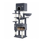 Arbre à chat XXL Erika - 178cm - Maison felin 
